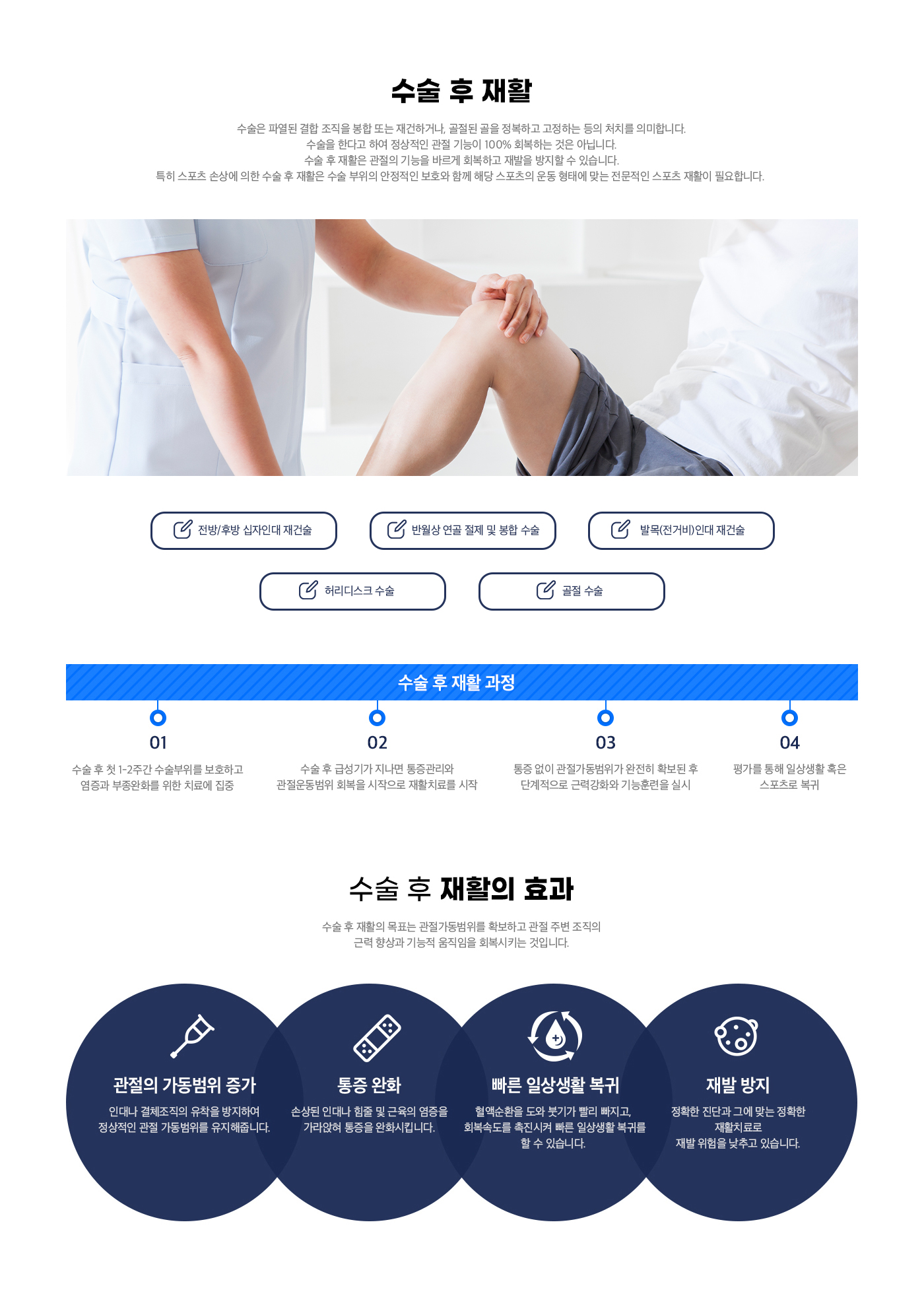 수술 후 재활